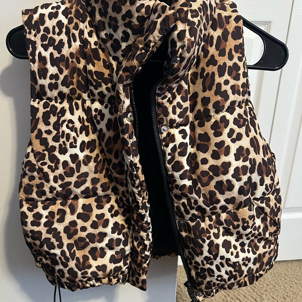 Love Tree Animal Print Vest